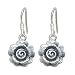 Sterling Silver Dangle Earring for Girls 1 Inches