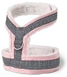 Doggles DOHASSXS-02 Harness Strap - Shearling XS Strap Harness - Pink