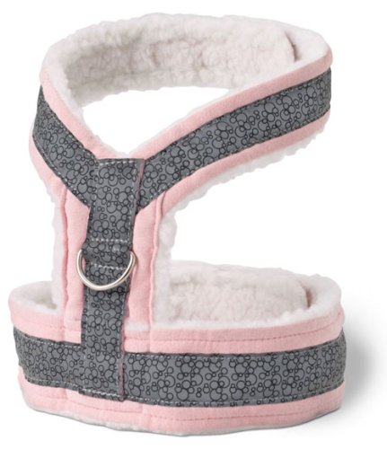 Doggles DOHASSXS-02 Harness Strap - Shearling XS Strap Harness - Pink
