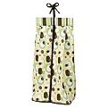 Trend Lab Sage/Brown Giggles Diaper Stacker