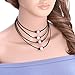 Single Cultured Freshwater Pearl Necklace for Women Genuine Leather Choker Jewelry Handmade