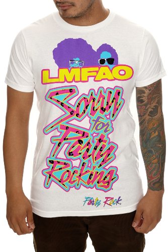 Image of Party Rock By DJ Redfoo Of LMFAO Sorry Party Rock Slim-Fit T-Shirt