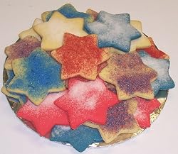 Scott's Cakes Mini Patriotic Cookie Tray