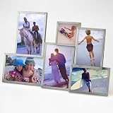 Brushed Nickel Collage Frame