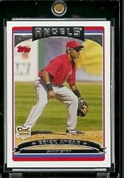 2006 Topps Update #156 Erick Aybar (RC) Angels (RC - Rookie Card)