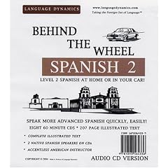 Behind the Wheel Spanish II 8 Multi-Track CDs Complete 250 Page Illustrated Text ... by Mark Frobose