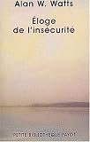 Eloge de l'ins�curit�