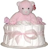 Blue 1 Tier Diaper Diaper Baby Diaper Cake