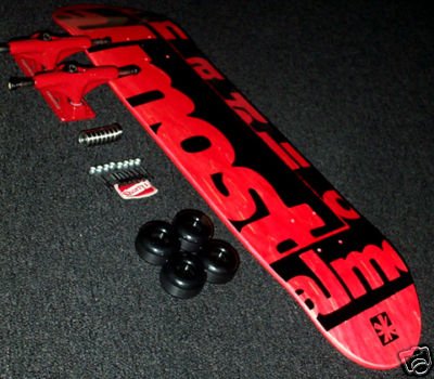 Almost Stamp Black 8.0 Skateboard Complete