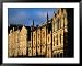 Facades of Buildings on Victoria Terrace, Edinburgh, United Kingdom Framed Art Poster Print by Jonathan Smith, 49x39