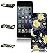 TPT Sun Moon Space Pattern Hard Back Skin Case Cover for iPhone 5 5S (A)