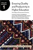  : Ensuring Quality and Productivity in Higher Education: An Analysis of Assessment Practices, ASHE-ERIC/Higher Education Report Volume 29, No. 1, 2002