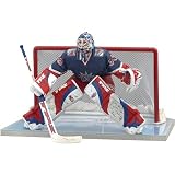 McFarlane Toys 6" NHL Series 13 - Henrik Lundqvist #30 New York Rangers Dark Blue with Red White & Blue Striped Jersey