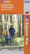 Leominster and Bromyard (Explorer Maps) (OS Explorer Map)