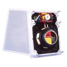 Monster Cable IS-6500 IS-6500 Performer Series In-Wall Speaker System with 6 1/2" Bass Drivers IS-6500 Flush-mount Speaker