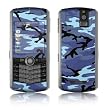 Sky Camo Design VERTICAL CAMERA Original Pearl 8110/ Pearl 8100 Cell Phone Protective Skin Decal Sticker