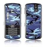 Sky Camo Design VERTICAL CAMERA Original Pearl 8110/ Pearl 8100 Cell Phone Protective Skin Decal Sticker