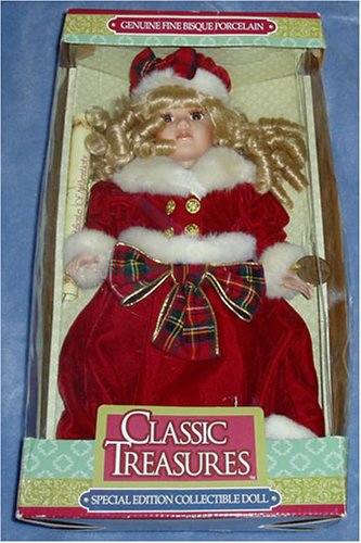 Childrens Toyshop  Toys : Classic Treasures Special Edition Collectible Doll Genuine Fine Bisque Porcelain