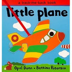Little Plane (Track-Me-Back Board Books)
