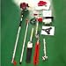 Muti Function 5In1Long Reach Petrol Garden Tool Including Hedge Trimmer,Strimmer,Brushcutter,Chainsa