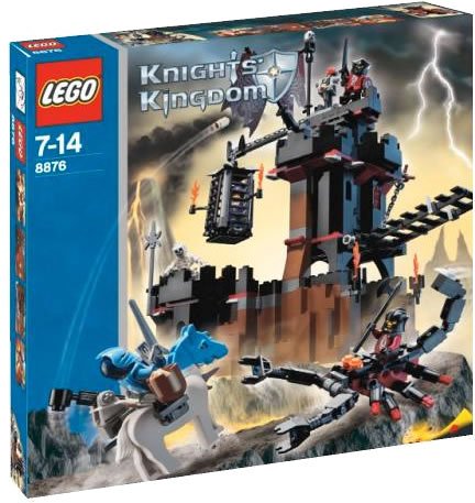 Lego Knights Kingdom Set 8876 Scorpion Prison Cave