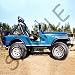 Cars - Blue Jeep - Coffee Gift Baskets - Coffee Gift Basket