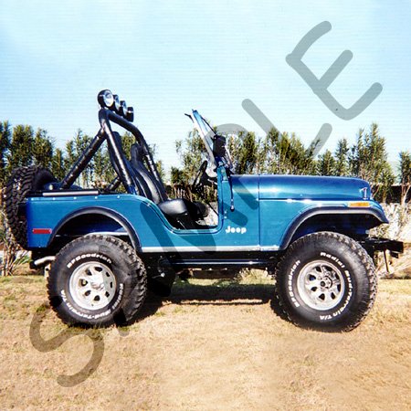 Cars - Blue Jeep - Coffee Gift Baskets - Coffee Gift Basket by Decaf Espresso Roast