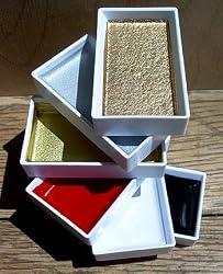 6 Piece Japanese Watercolor Set- Traditional Colors