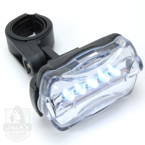 5 Bulb Led Bicycle Light
