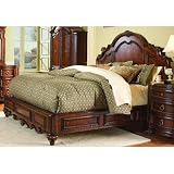 1390 Series Panel Bed Size: Queen