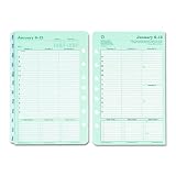 Franklin Covey 30416 Day Planner Original Dated Daily Calendar Refill, Oct. 08-Sept. 09, 8-1/2 X 11