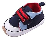 C-Princessベビー ファーストシューズ スニーカー 歩行靴 子供用 キッズ 赤ちゃん 新生児 カジュアル かわいい お出かけ 出産お祝い (13cm, 2ネイビー)