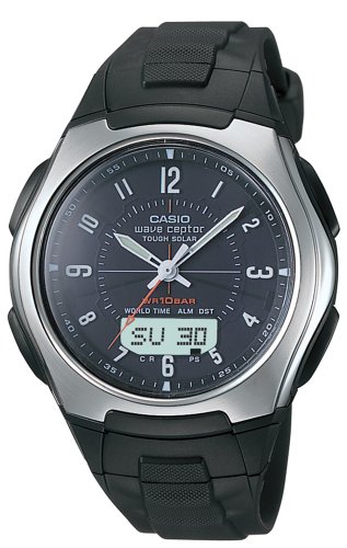 Casio Men's Waveceptor Solar Atomic Ana-Digi Sport Watch #WVA430J-1