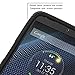 E LV Holster Case for Moto Droid Turbo Case - Dual Layer Armor Defender Protective Case Cover with Kickstand and Belt Swivel Clip for Droid Turbo XT1254 Model - Black