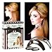 New Big Happie Hair - Hair Volumizing Inserts Bumpits - Black 5 Pieces Set & Instructions Included