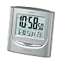 Casio Auto Calendar Thermometer Digital Travel Alarm Clock #DQ745-8