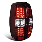 2007-2011 CHEVY AVALANCHE LS LT LTZ LED TAIL LIGHTS RED LENS by Spec-D Tuning