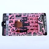 Ostart 5 Pcs Cosmetic Makeup Tool Brush Kit Travel Set - Pink