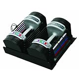 PowerBlock SportBlock 24 Adjustable 3 to 24-Pounds per Dumbbell Set