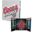 Coors Light Dartboard Cabinet Set