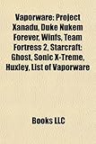 Vaporware: Project Xanadu, Duke Nukem Forever, Winfs, Team Fortress 2, Starcraft: Ghost, Sonic X-Treme, Huxley, List of Vaporware-