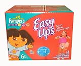 Pampers Easy Ups Diapers for Girls 66-pk. - 6