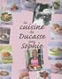 La cuisine de Ducasse par Sophie