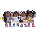 Pop &lsquo;N Style Cabbage Patch Kids Doll - African American Girl with Brown Hair