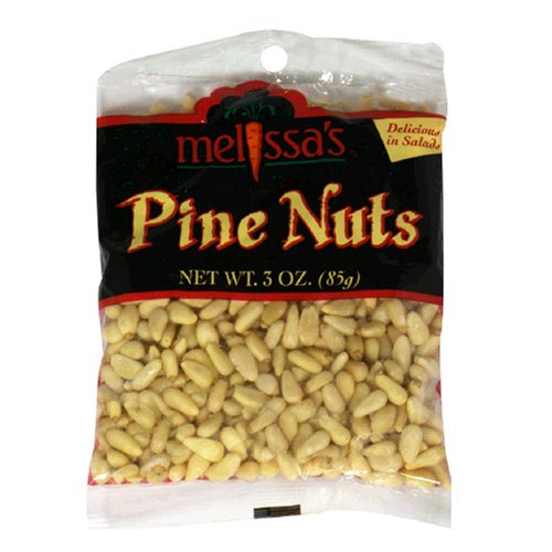 Melissa's Pine Nuts, 3-Ounce Bag (Pack of 6) by Melissa's