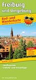 Rad- und Wanderkarte Freiburg und Umgebung: Mit Ausflugszielen, Einkehr- & Freizeittipps, wetterfest, reissfest, abwischbar, GPS-genau - 1:50000 - Publicpress