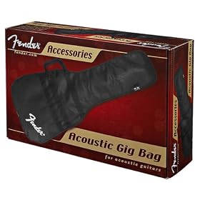 Fender Acoustic Guitar Gigbag - Black