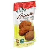 OrgraN Biscotti, Lemon Poppyseed, 5.3-Ounce Packages (Pack of 8)