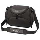 Soft Carrying Case (Textile) for Cyber-shot except High-end F/R series (Include shoulder strap)