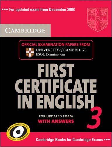 51AY5UhKlEL Cambridge First Certificate in English 3 for Updated Exam Self study Pack